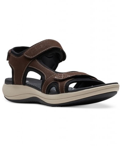 Women's Cloudsteppers Mira Bay Strappy Sport Sandals Brown $37.40 Shoes